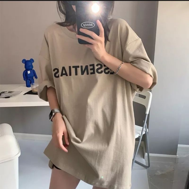 Áo Phông Unisex Dáng Rộng Essentitals G0153