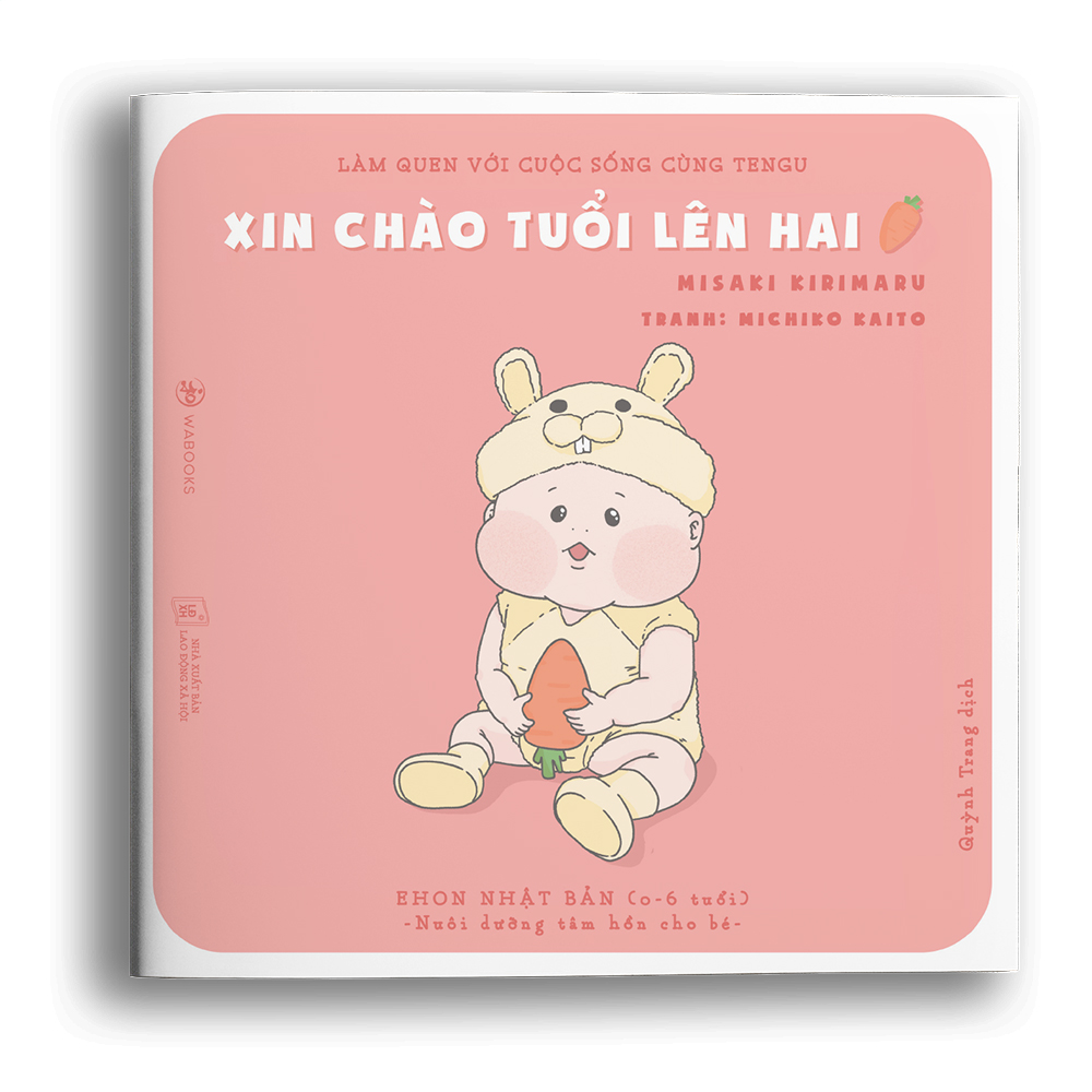 Combo 4 cuốn truyện tranh Ehon Nhật Bản - Làm quen với cuộc sống cùng Tengu - Dành cho trẻ từ 0 - 2 tuổi
