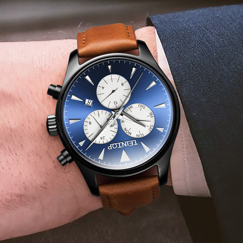 Đồng hồ nam chính hãng Teintop T7837-1 Fullbox, Kính sapphire ,chống xước,chống nước,dây da xịn ,thép không gỉ 316L, máy cơ , Mới 100%,Bảo hành 12 tháng,thiết kế đơn giản,sang trọng và lịch lãm