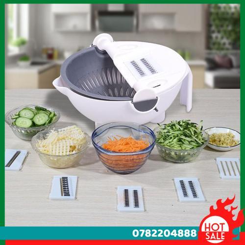 Bộ Nạo Rau Củ Quả Đa Năng Kèm Rổ Đựng 9 In 1 Sang Trọng - CH Hương Thị Miễn Phí Vận Chuyển
