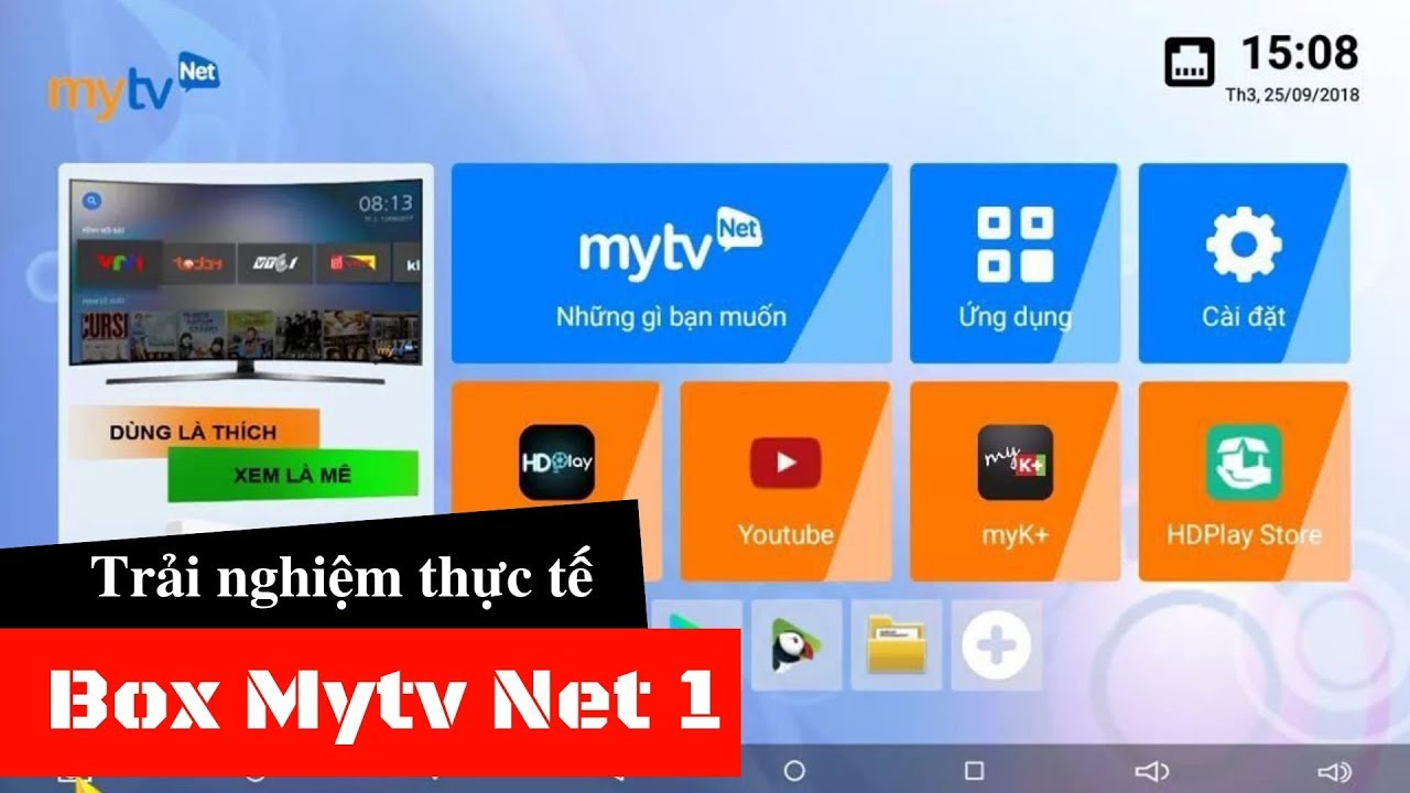 Tivi Box MyTV Net 1 2GB NEW 2019 _CHÍNH HÃNG