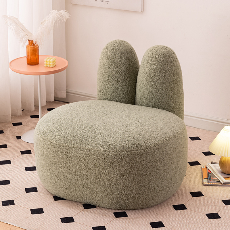 Sofa đơn hiện đại tối giản phòng khách sofa lười xoay phòng ngủ sofa thỏ sáng tạo