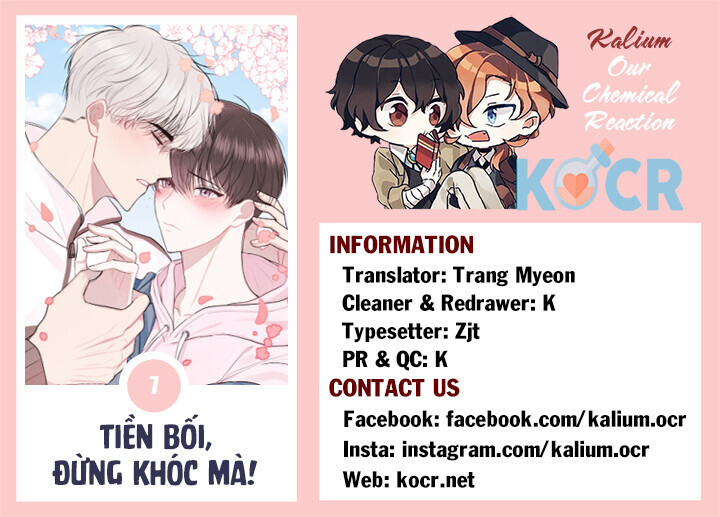 tiền bối, đừng khóc mà! chapter 7.5 10