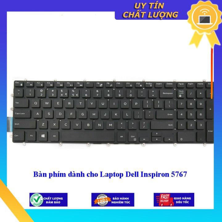 Bàn phím dùng cho Laptop Dell Inspiron 5767 - Hàng Nhập Khẩu New Seal