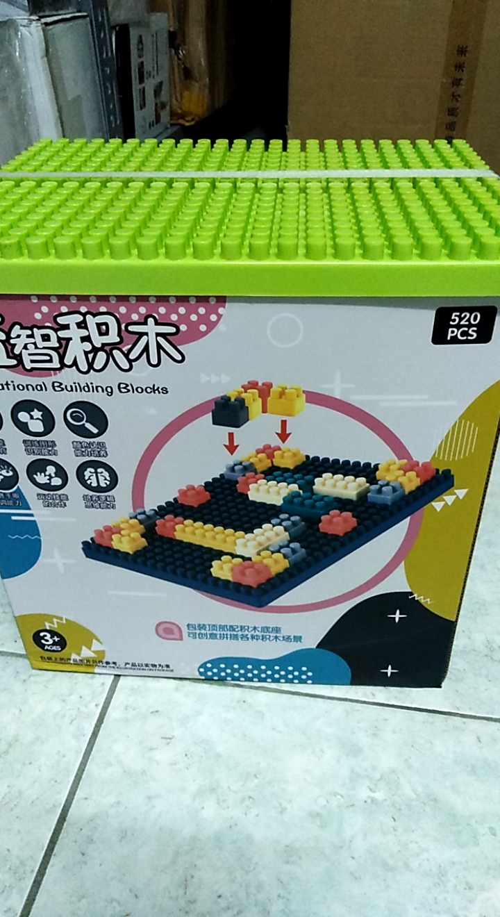 Bộ Đồ Chơi Lego Xếp Hình 520 Chi Tiết Cho Bé