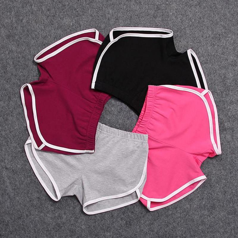 Phụ nữ mùa hè liền mạch yoga quần short tập thể dục chạy tập luyện bình thường tập thể dục sexy chạy bộ ngắn quần legging khô nhanh Color: Black Size: S