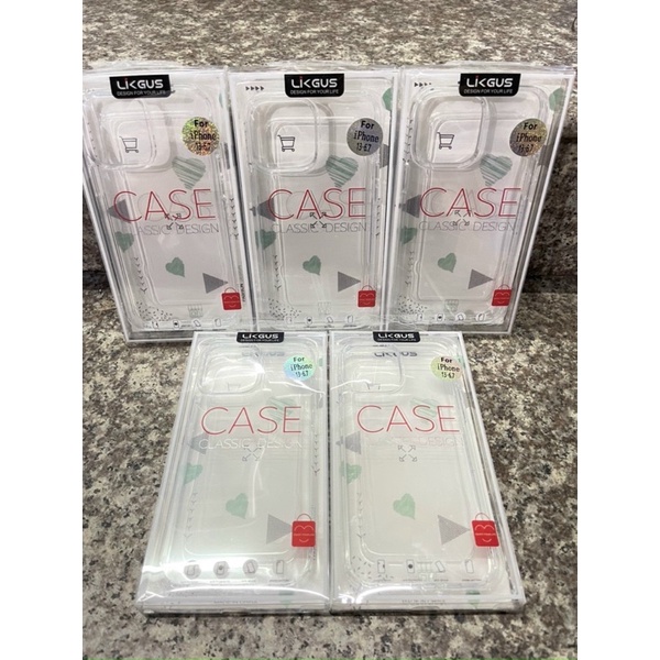 Ốp lưng Likgus trong suốt chống sốc không ố màu dành cho iPhone 13/ 13 Pro/ 13 Pro Max - 14 Pro Max