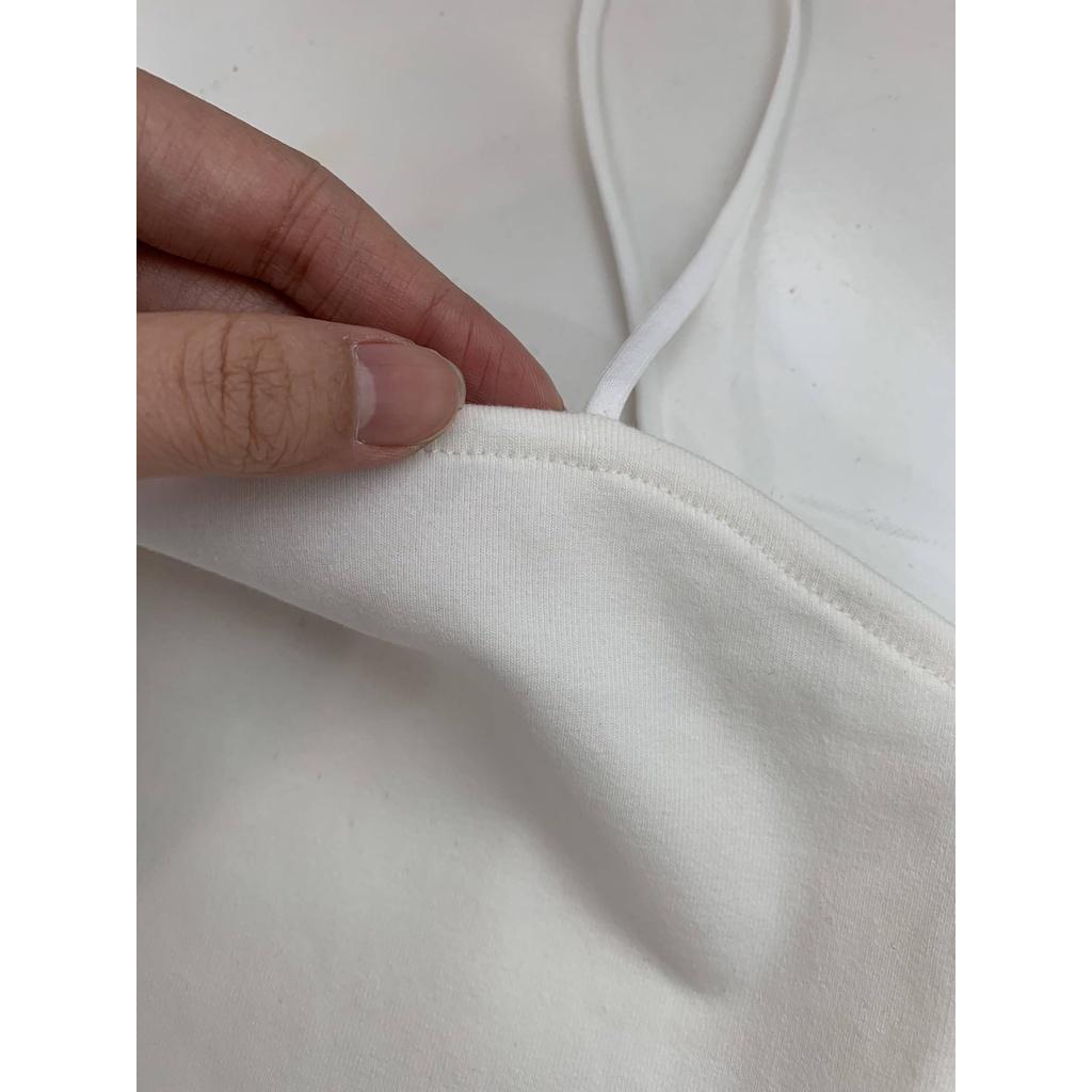 Áo hai dây nữ Méo shop dáng croptop thun tăm from ôm bó ngực Xevia
