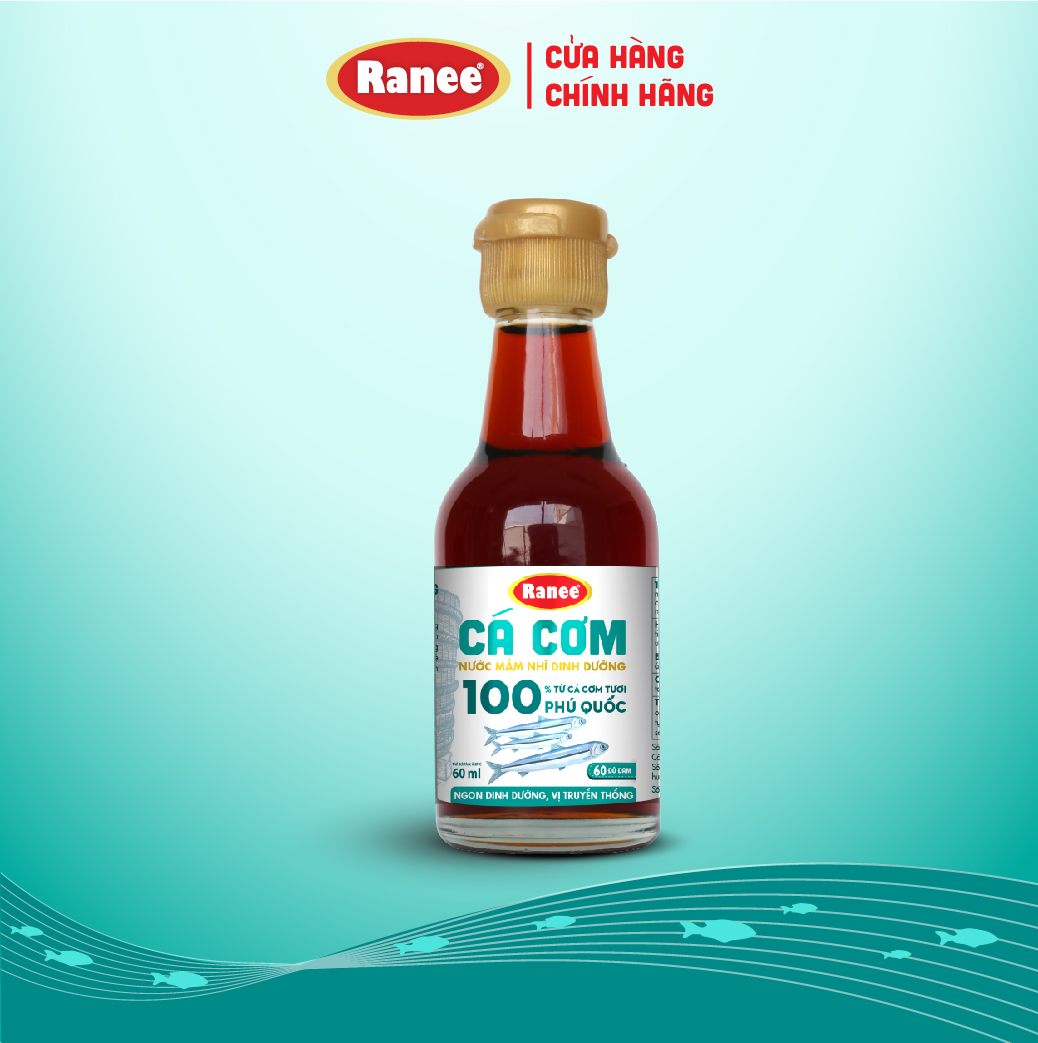 Nước mắm nhĩ dinh dưỡng Ranee cá cơm 60N 60ml