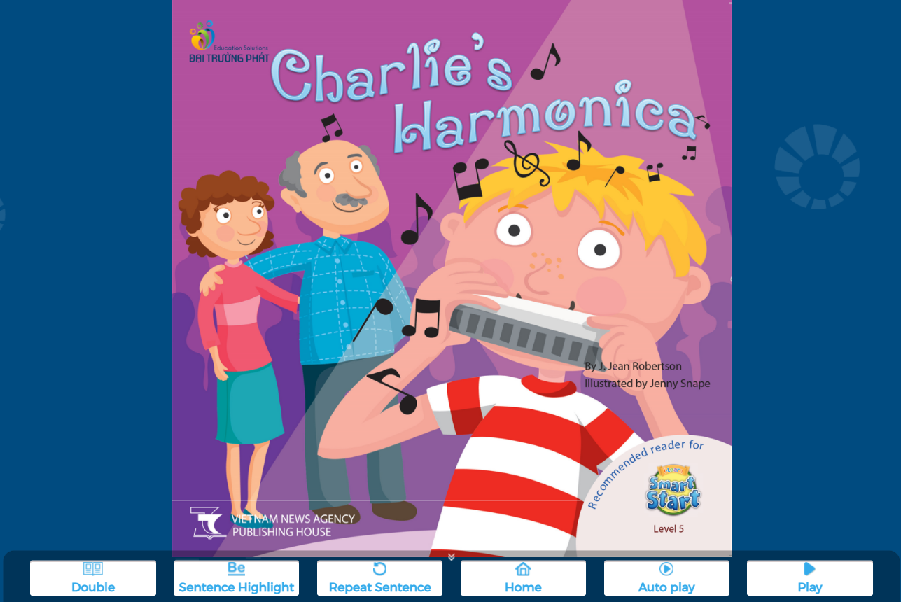 I-Learn Smart Start Grade 5 Truyện đọc - Charlie's Harmonica
