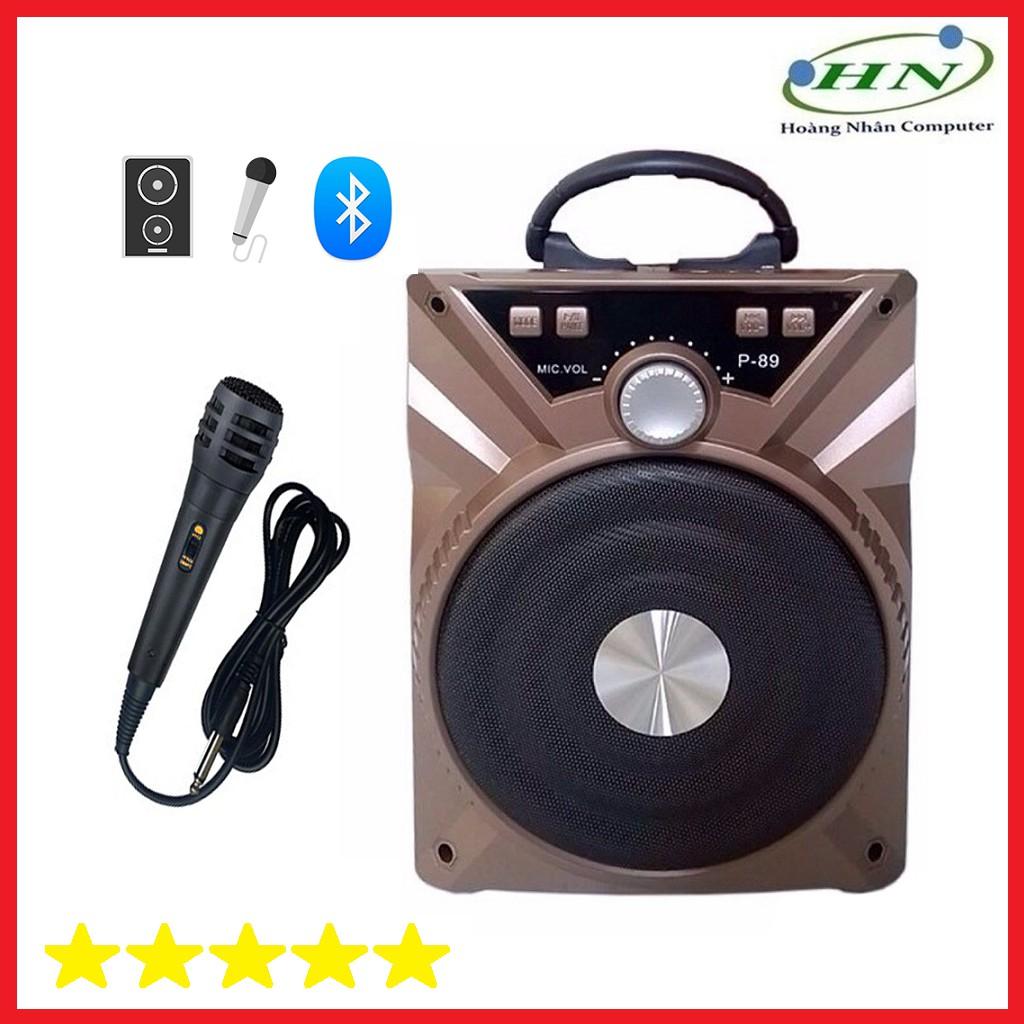 LOA BLUETOOTH P88-P89 ÂM THANH CHUẨN- HỔ TRỢ MIC HÁT KARAOKE