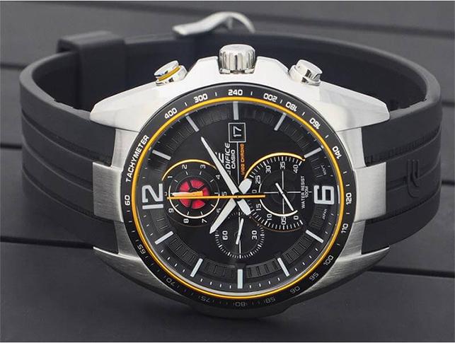 Đồng hồ Casio Edifice Nam - Dây cao su - EFR-528-1AVUDF