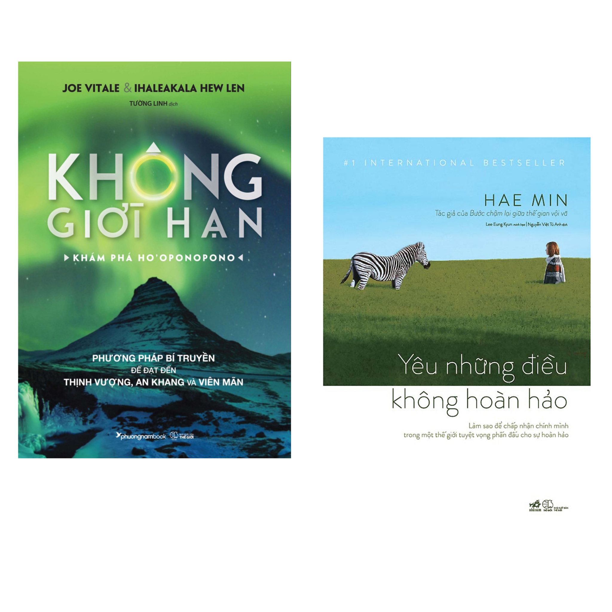 Combo 2 cuốn: Không Giới Hạn + Yêu Những Điều Không Hoàn Hảo