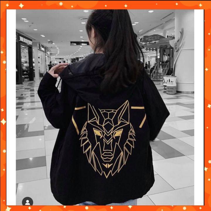 Áo khoác gió HADES , áo khoác form rộng unisex D101