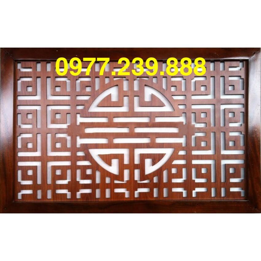 Chắn khói gỗ sồi