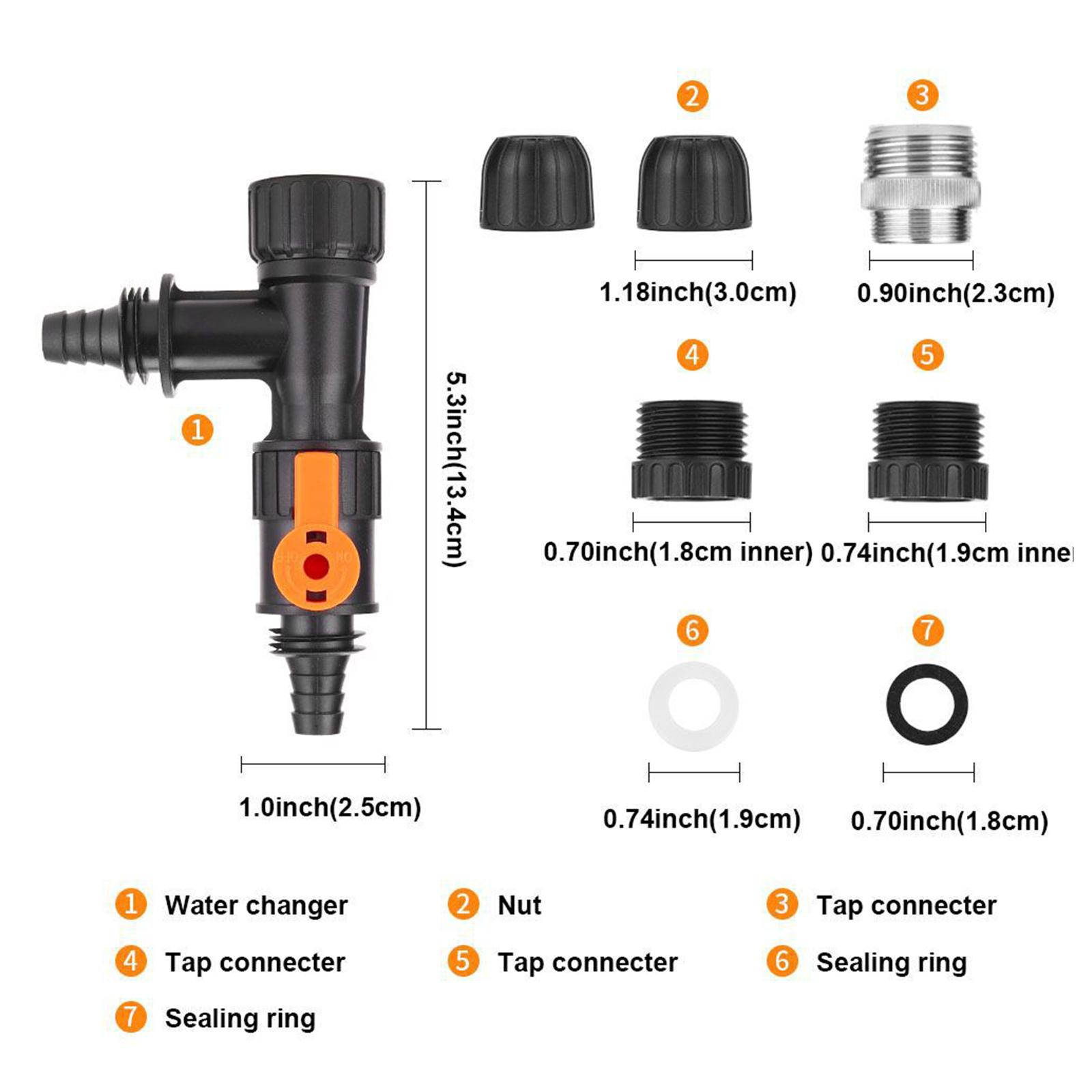 Bộ Thay Nước Bể Cá Với Đầu Nối Vòi