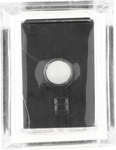 Guangquanstrade 20x Khay Đựng Đồ Trang Sức Nhẫn Đỡ Giá Đỡ Nhẫn Tủ Trưng Bày Đen