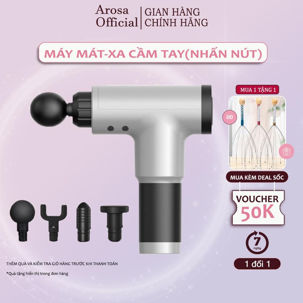 Máy Mát-xa Cầm Tay Mini Loai Nhấn Nút, Giảm Đau Nhức Theo Từng Nhóm Cơ, Trị Liệu Toàn Thân