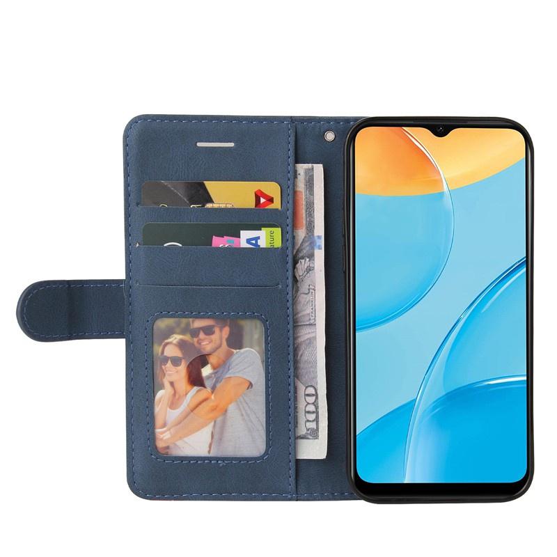 Bao da điện thoại dạng ví nắp lật cho Oppo A15 A52 / A72 / A92 A9 / A5 2020 A53 A12 A73 93 A74 A54 A94 5G Find X3 Pro X3 Neo