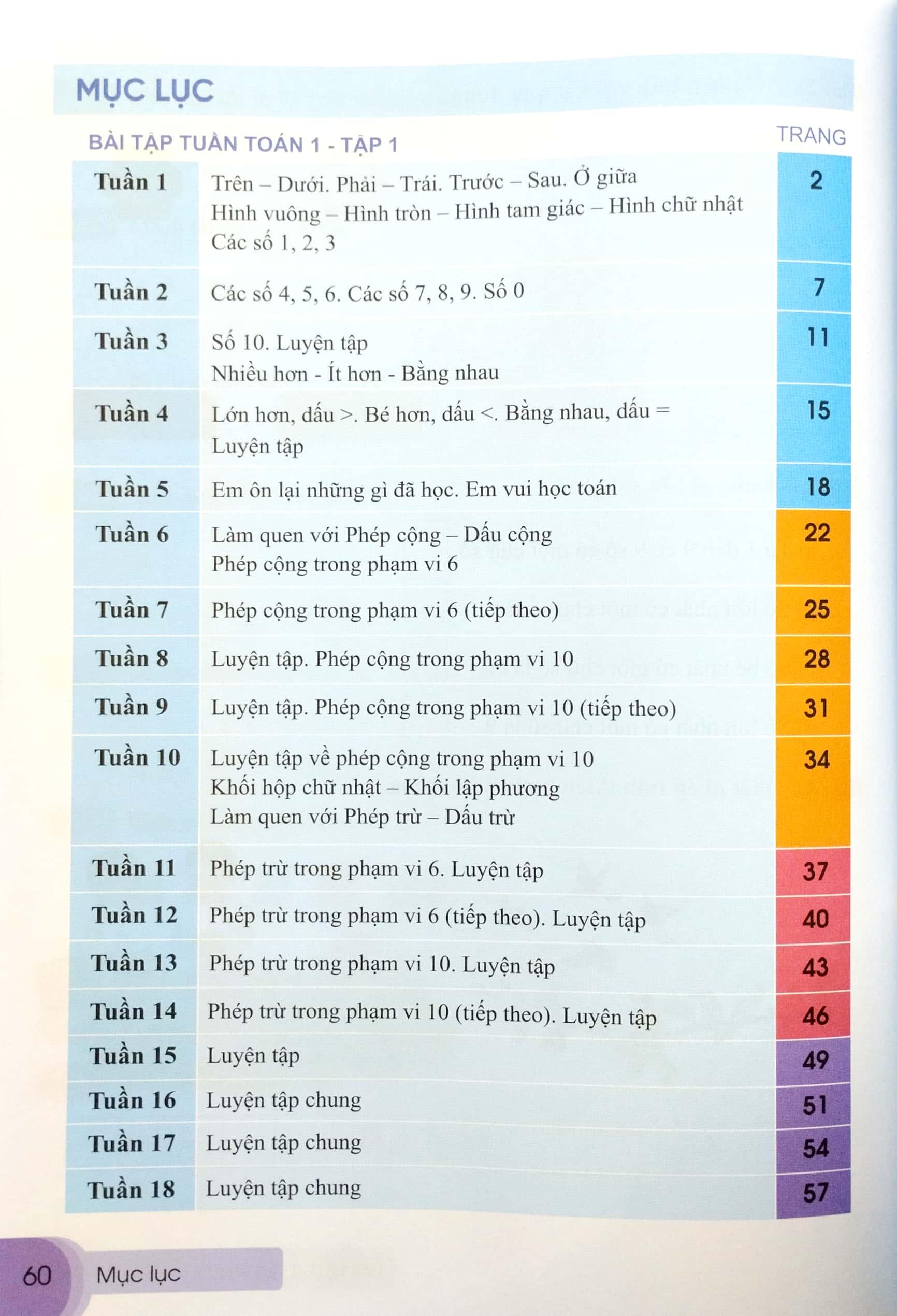 Bài Tập Tuần Toán 1 - Tập 1