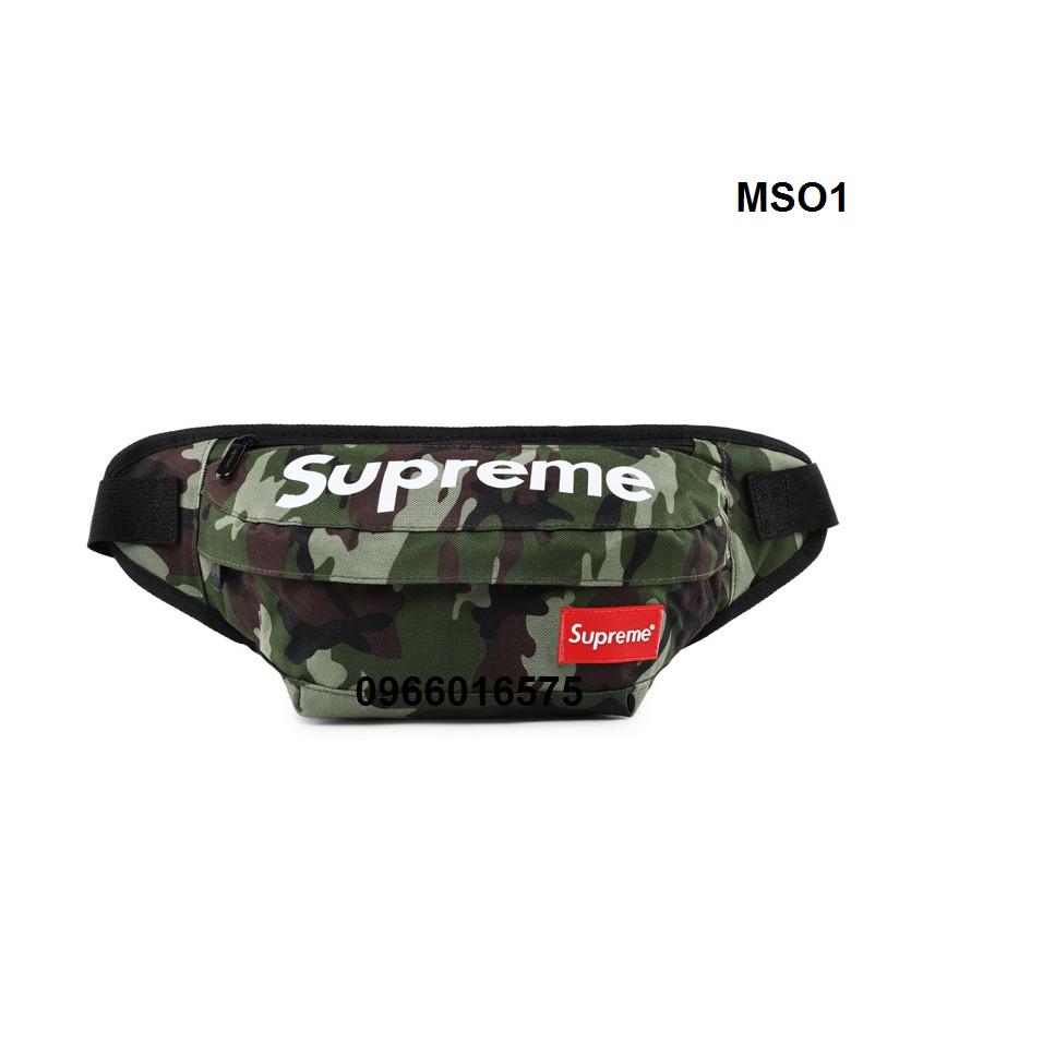 ***Hàng có sẵn, túi bao tử, đeo chéo supreme