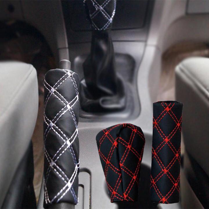 Sản phẩm Bộ Bọc Tay Nắm Cần Số và Phay Tay Ô Tô/ Mã sản phẩm AM-15