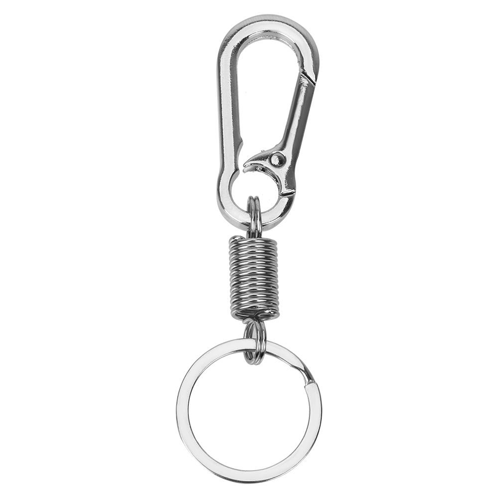 Móc khóa xe hơi bằng thép không gỉ thời trang cho nam