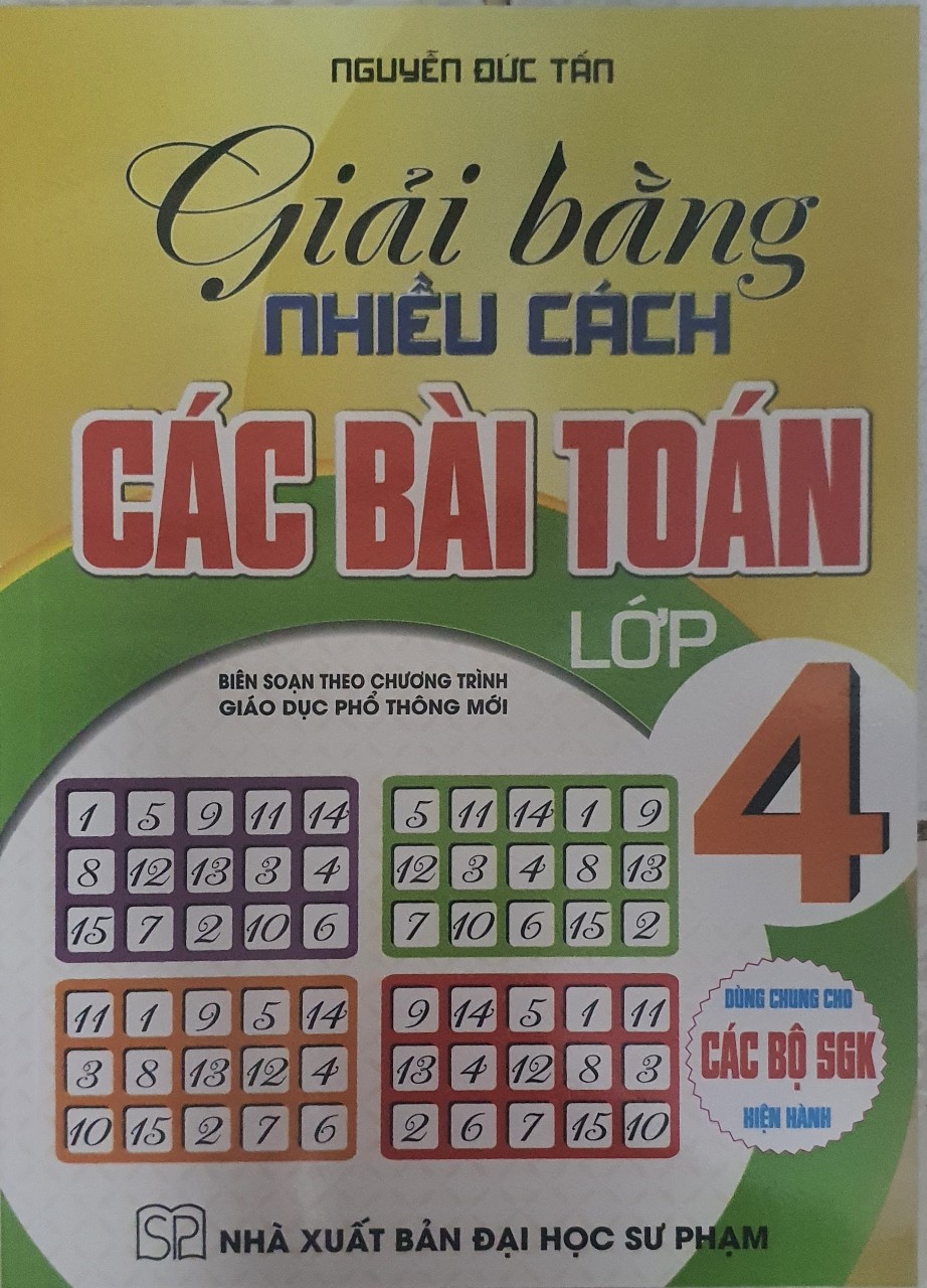 Giải Bằng Nhiều cách Các Bài Toán Lớp 4