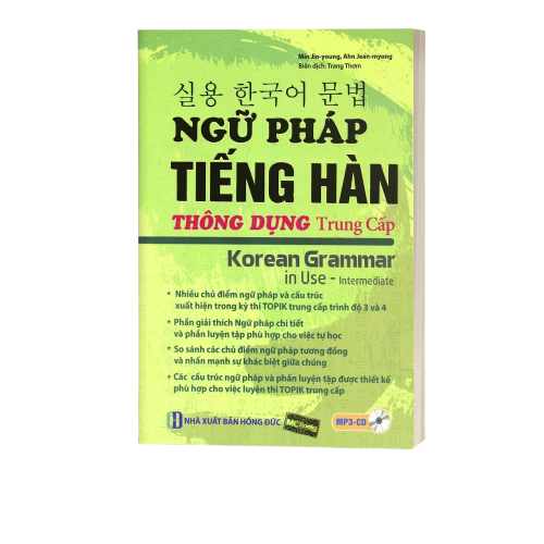 Sách - Ngữ Pháp Tiếng Hàn Thông Dụng Trình Độ Trung Cấp - Korean Grammar in use Intermediate