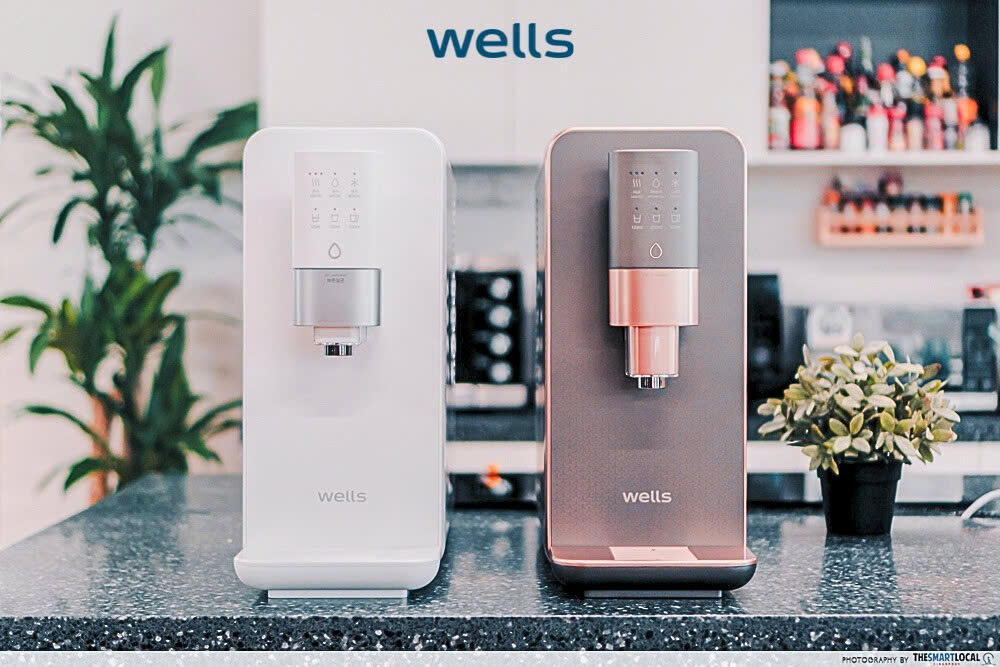 Máy Lọc Nước Wells TT UV+, Diệt Khuẩn UV 99.9%, Tankless Lọc Trực Tiếp,Carbon Plus &amp; Nano Clean - Hàng chính hãng