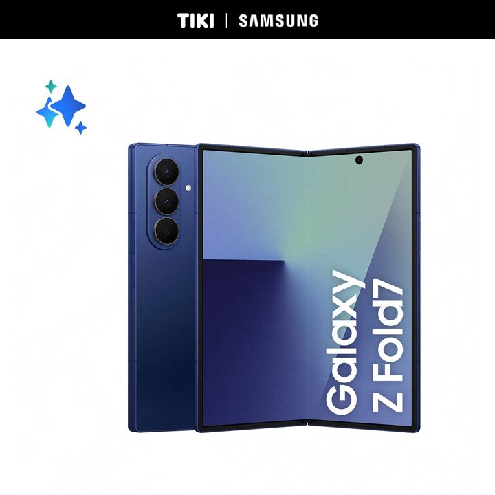 Điện thoại Samsung Galaxy Z Fold7, Điện thoại AI, Camera 200MP, Màn hình 8.0&quot; tối ưu đa nhiệm, Mỏng nhẹ nhất - Hàng Chính Hãng