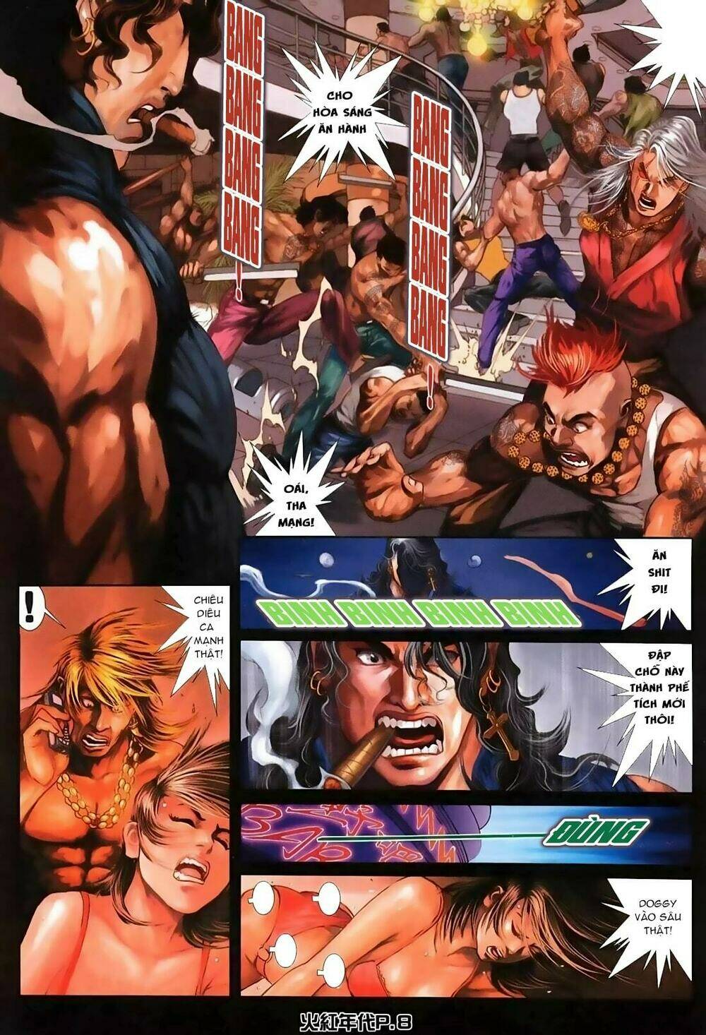 hỏa hồng niên đại hắc cốt đường chapter 122 8