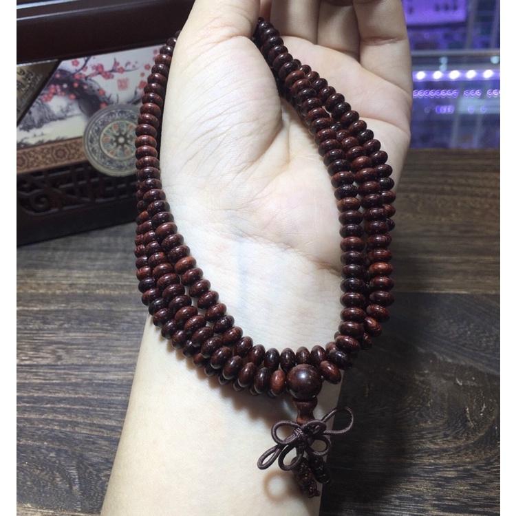Vòng gỗ Tử Đàn 108 Hạt