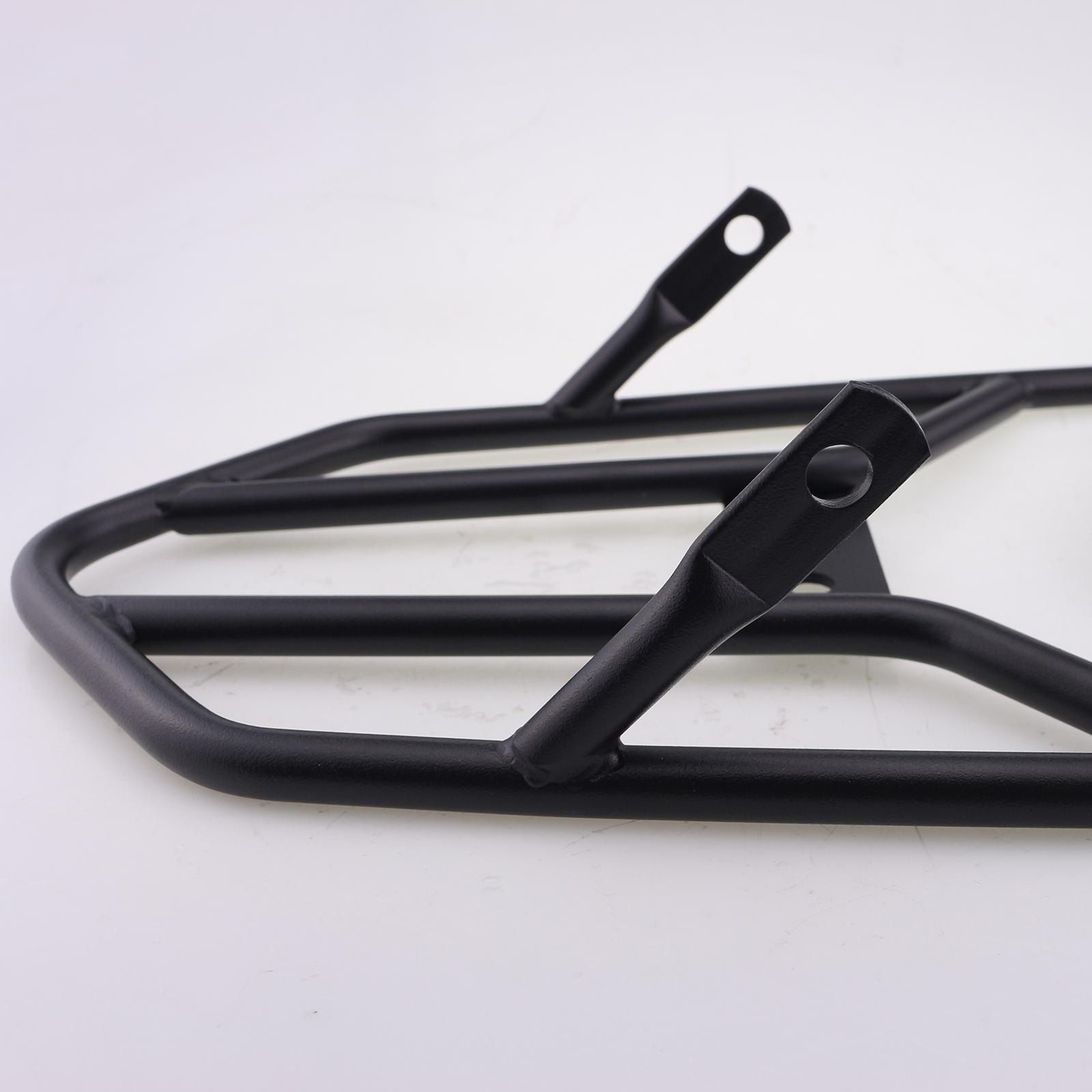 Motorcycle Rear Tail Rack Black Top Box Case Suitcase Carrier Board Holder Shelf/ Rear Tail Storage Rack/ Fit for Honda Crf300L Crf300