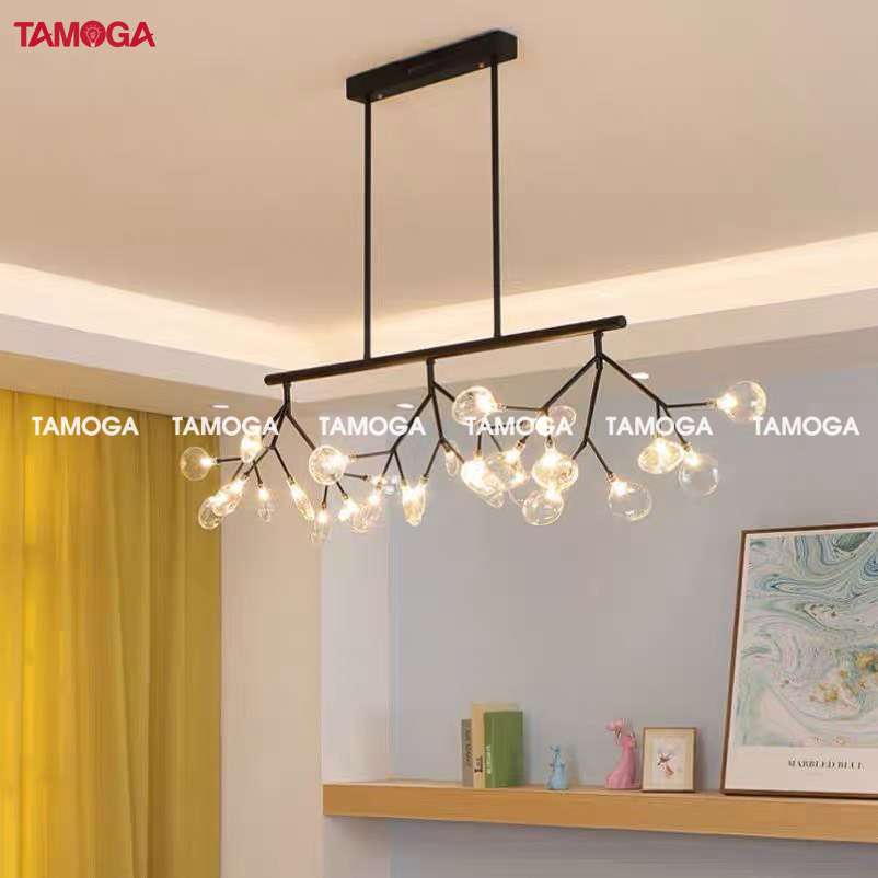 Đèn trần phòng khách trang trí pha lê TAMOGA OTAS 6985
