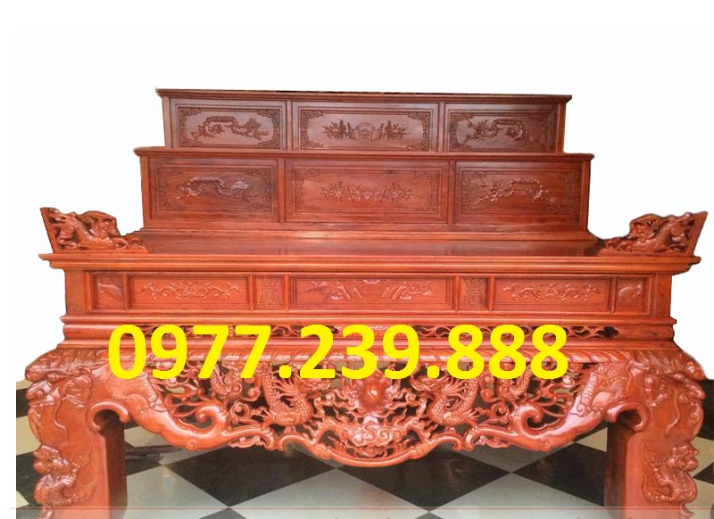 sập thờ gỗ mít chân 16cm