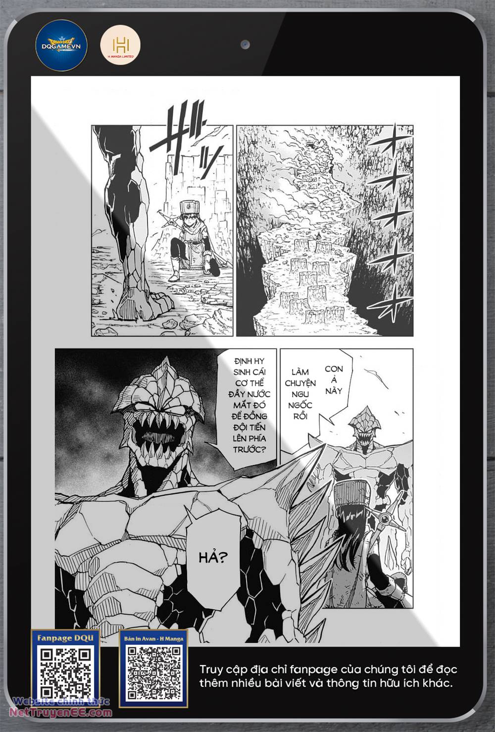 dragon quest - dũng giả avan và ngục viêm ma vương chapter 35 33