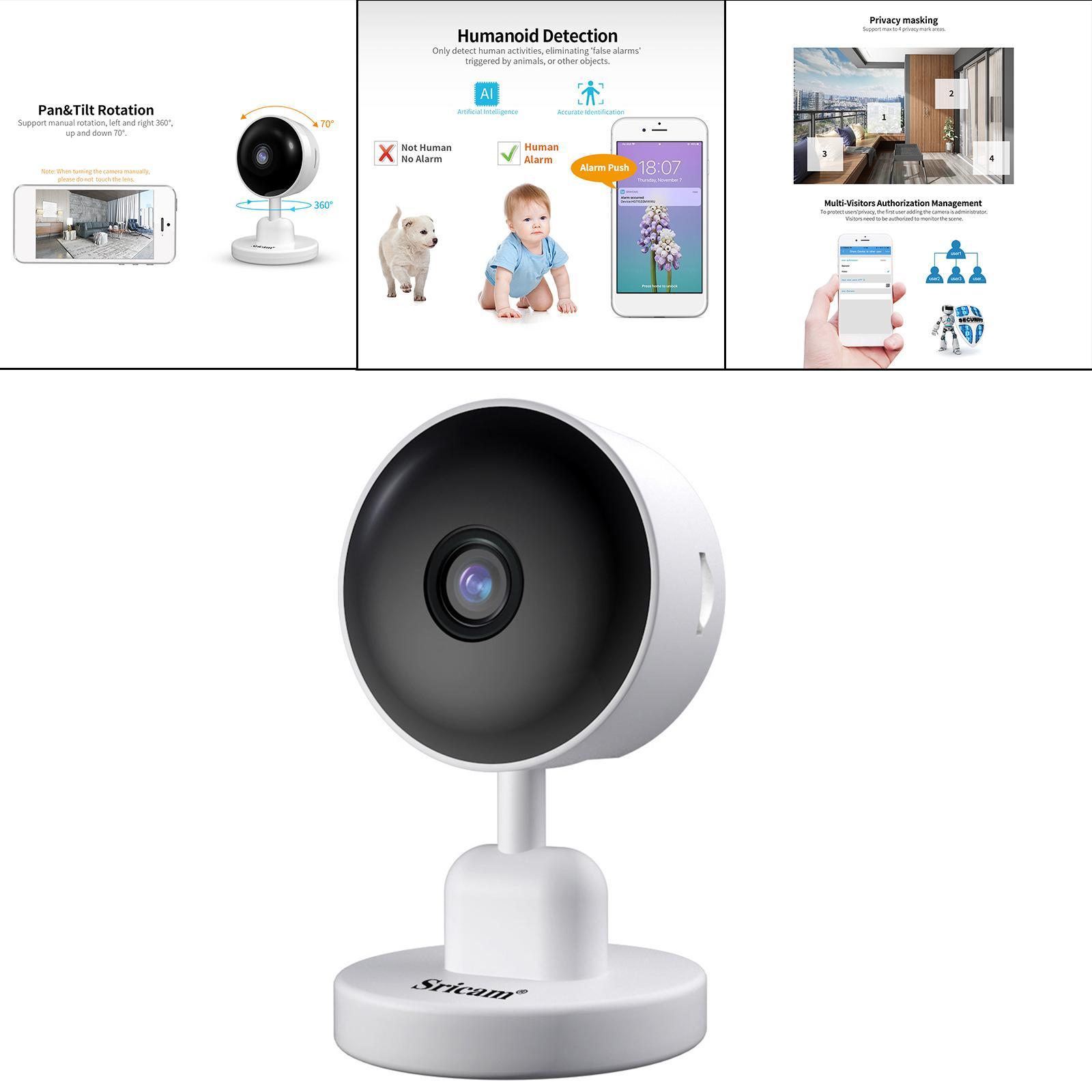 WiFi Camera Home 1080P IP System Wireless