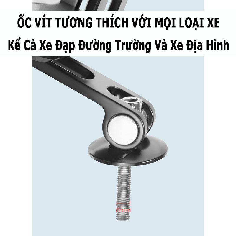 Giá Đỡ Điện Thoại Kẹp Ghi Đông Xe Đạp; Giá Đở Gắn Tay Lái Xe Địa Hình; Xe Đạp Thể Thao - hàng nhập khẩu