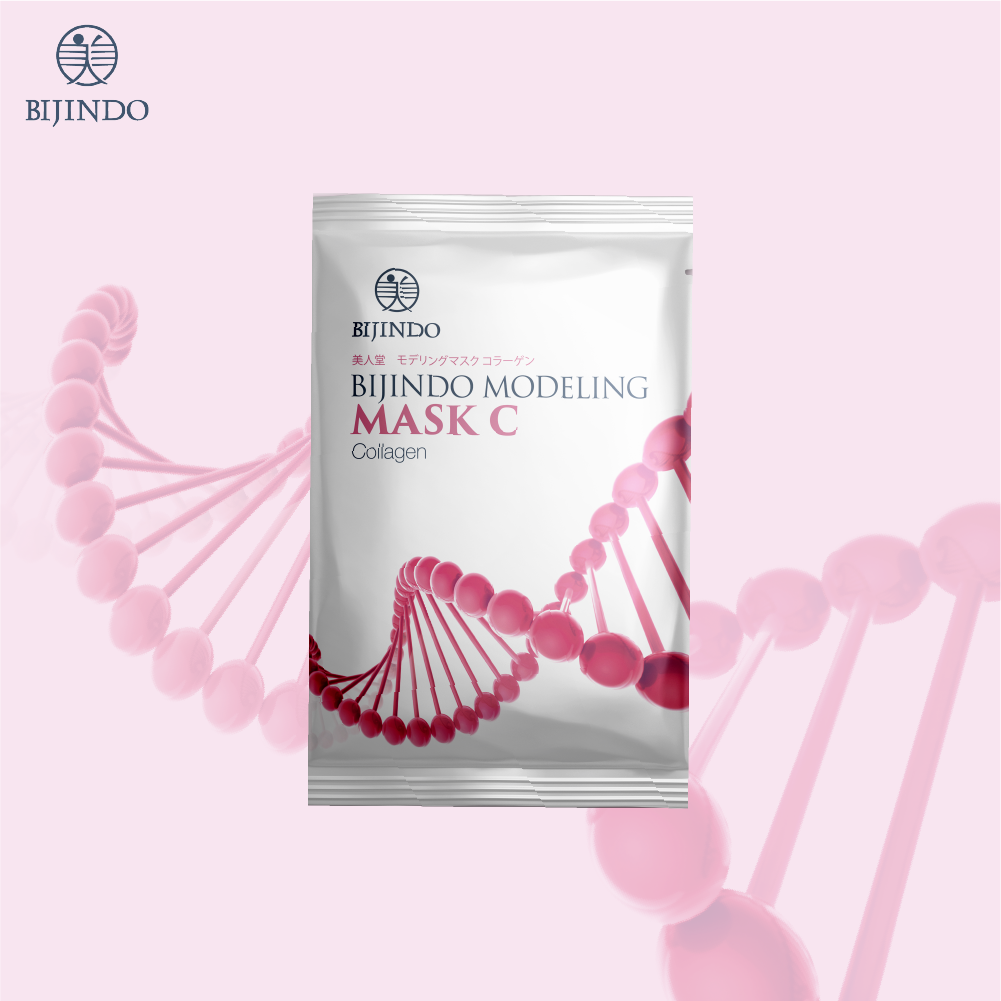 Combo 3 Mặt Nạ Dẻo Chống Lão Hoá BIJINDO Modeling Mask C (Collagen) 40g