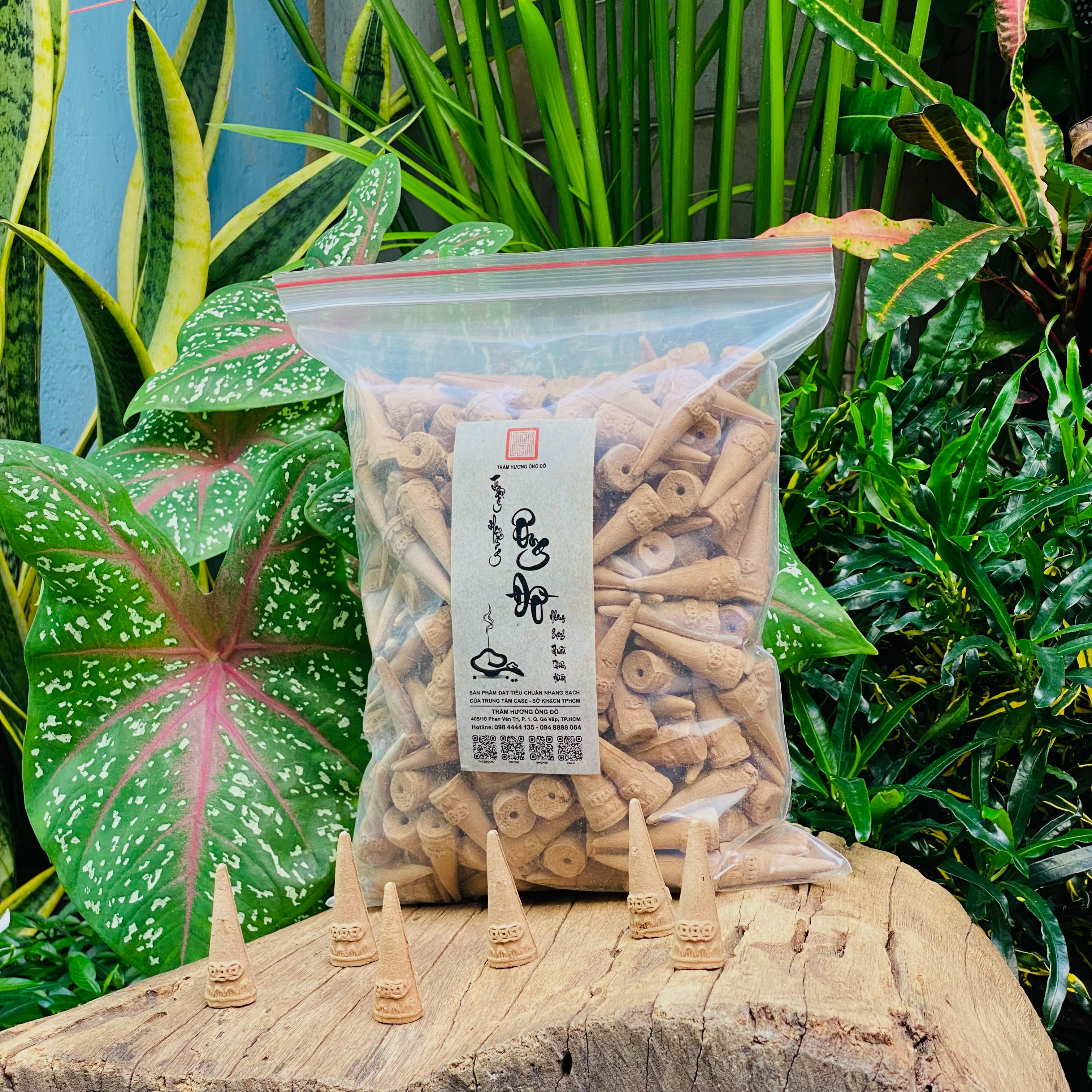 Nhang Nụ Trầm Hương, Loại 0.5 Ký Cao Cấp, Nhang Sạch Thuần Thiên Nhiên