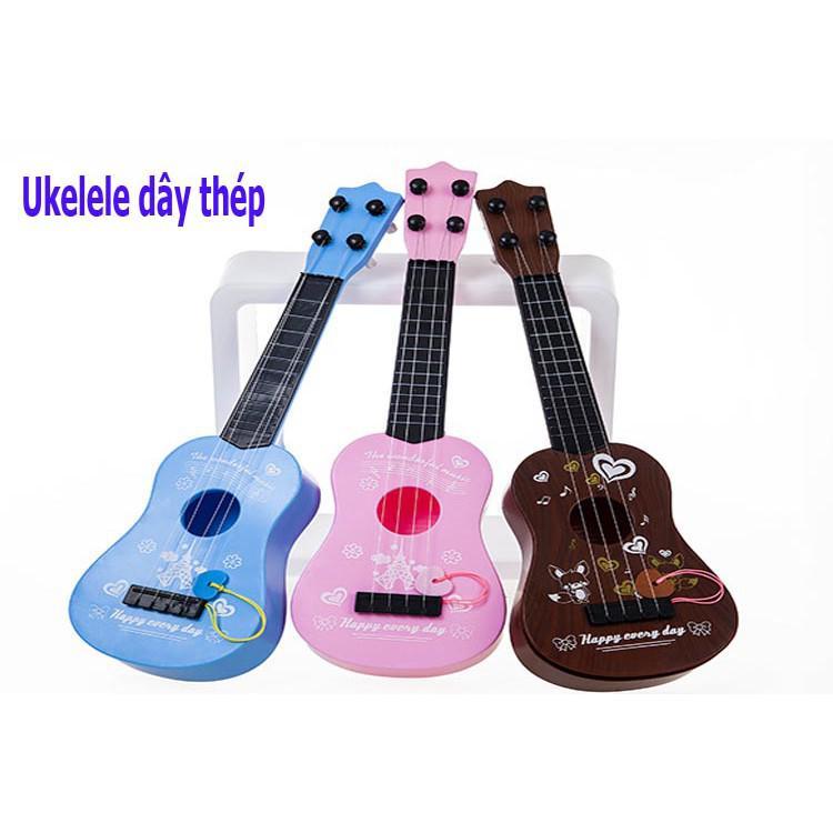 ĐÀN UKELELE GHITA MINI 45CM DÂY THÉP CAO CẤP