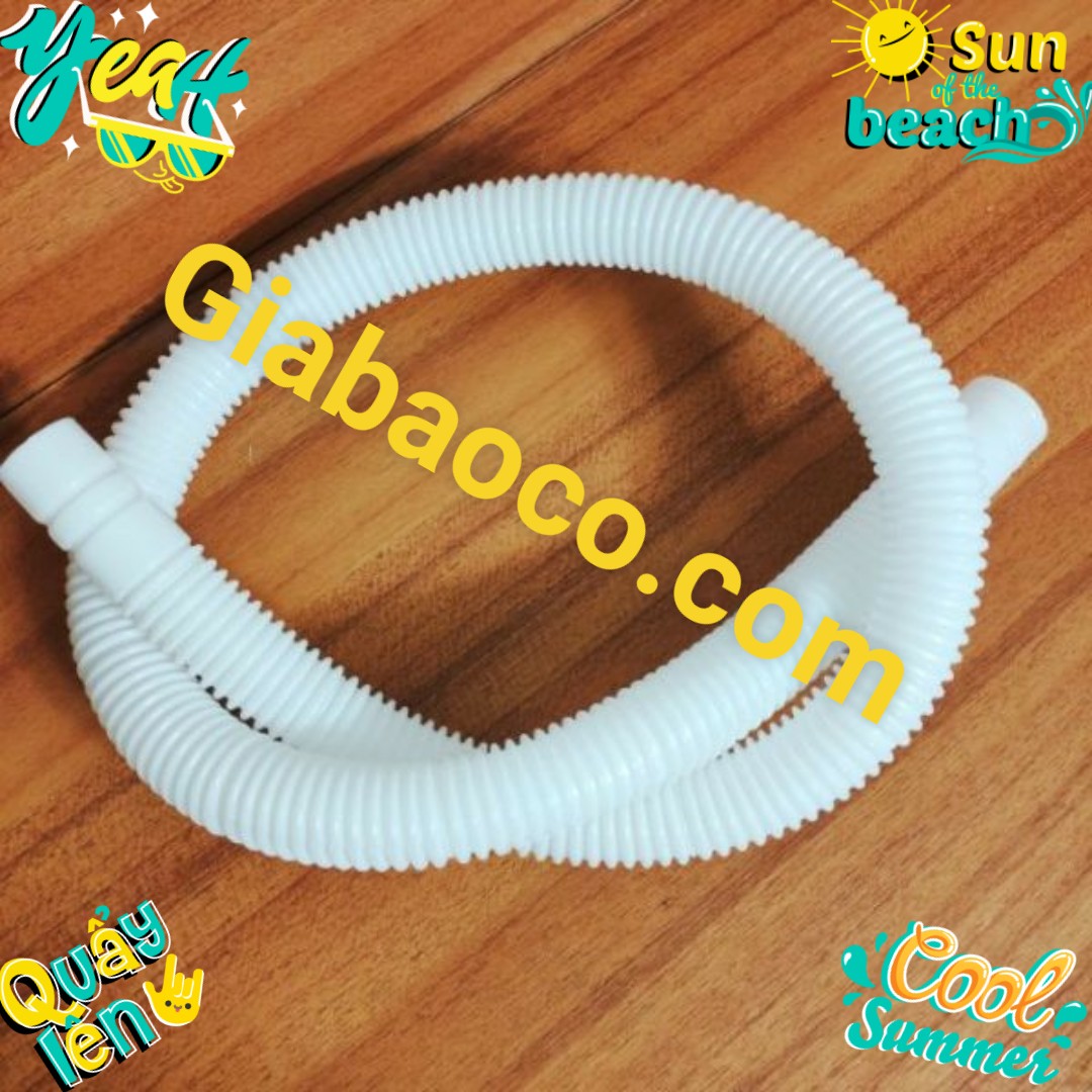 Ống Xả Máy Giặt - Ống Thoát Nước Máy Giặt: 6 Tấc Và 1m2