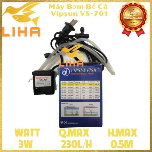 Máy Bơm Bể Cá Vipsun VS-701 - Máy Lọc Nước Cho Hồ Cá Cảnh Mini