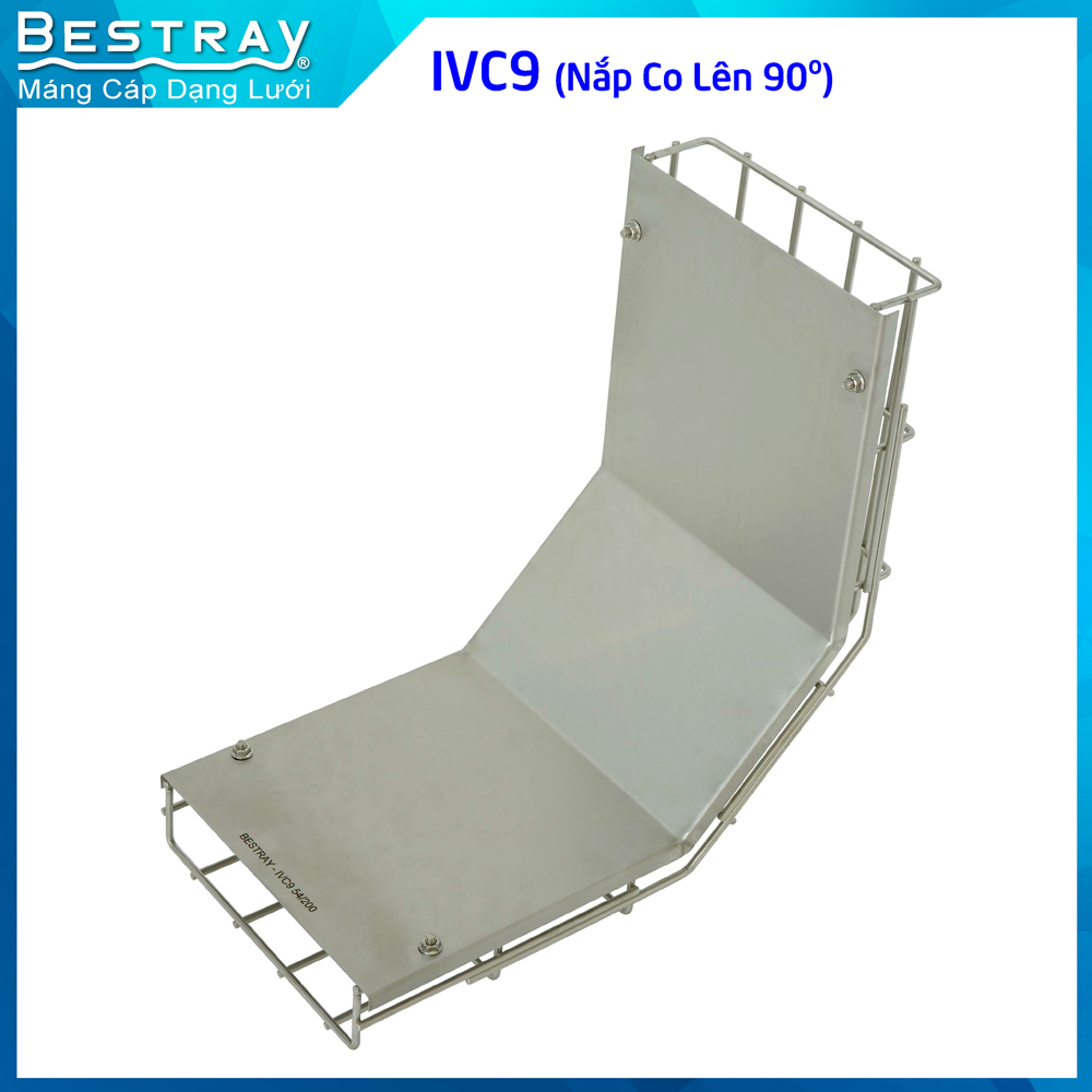 Nắp Co Lên 90 Độ | Máng Lưới Bestray| Mã SP IVC9