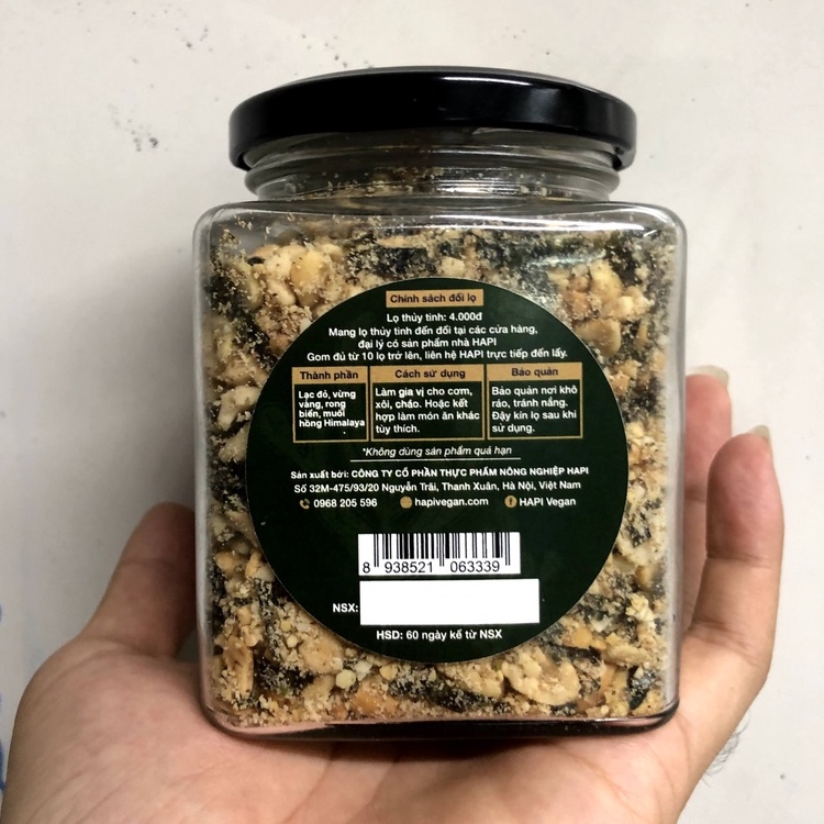 Muối Lạc Rong Biển 190g