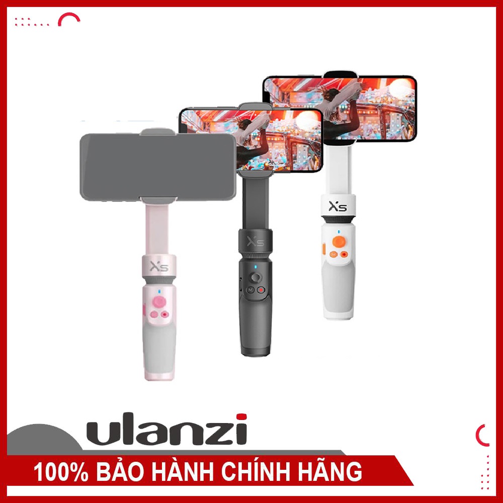 GIMBAL SMOOTH XS (White) - HÀNG CHÍNH HÃNG - Tay cầm chống rung dành cho Điện thoại