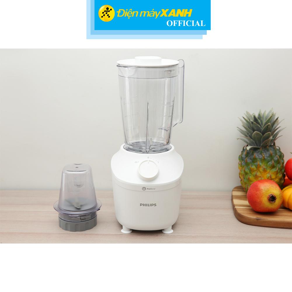 Máy xay sinh tố đa năng Philips HR2041/10 - 2 cối - Hàng Chính Hãng