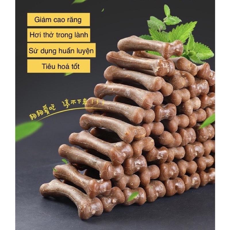 Xương gặm CANXI sạch răng cho chó túi 250g