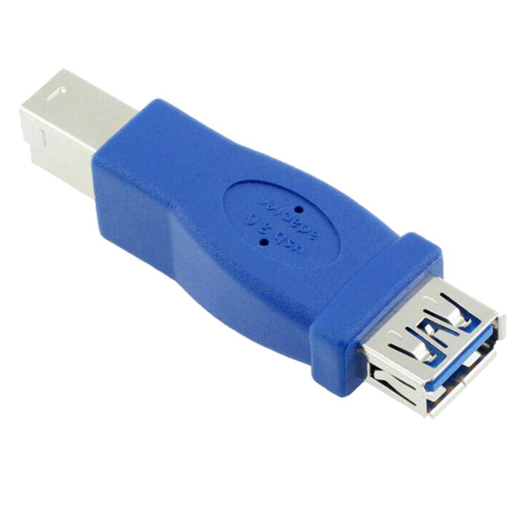 1 Piece USB 3.0  Adapter Converter, USB Type A  to B  Adapter